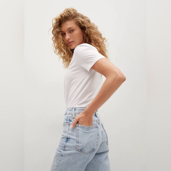 Straight Cut Denim Jeans - Picture 6 of 6